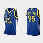 Mens Golden State Warriors #95 Juan Toscano-Anderson 2022 Royal Stitched Basketball Jersey Dzhi,baseball caps,new era cap wholesale,wholesale hats